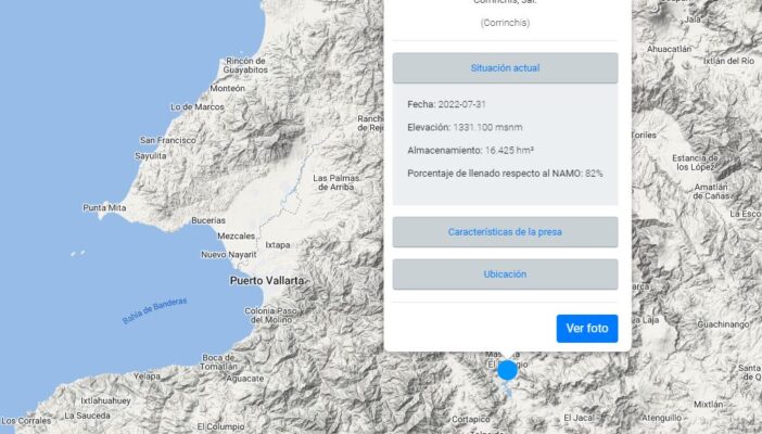 Siguen llenándose las presas de la región