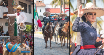 Después de dos años se realiza el tradicional Desfile Charro en Puerto Vallarta
