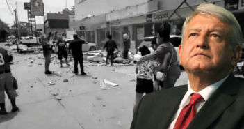 López Obrador lamenta las 2 muertes por sismo de 7.7