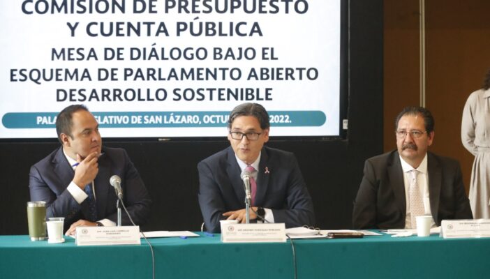 Inicia Mesa de Diálogo rumbo al PEF 2023 con el tema: “Presupuesto con Perspectiva de Desarrollo Sostenible”