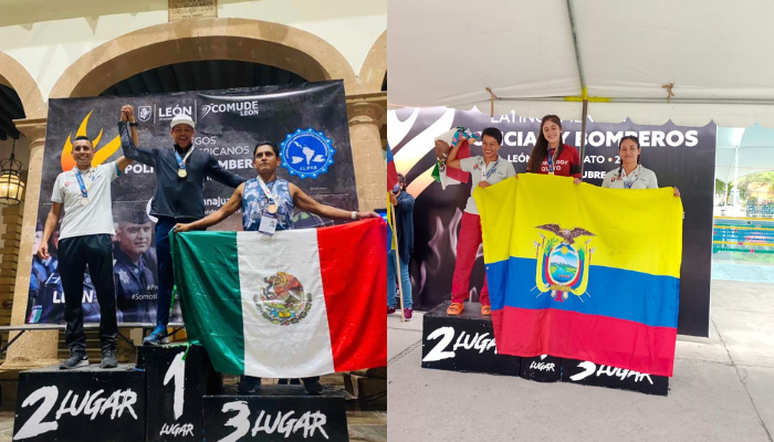 Policías estatales y viales ganaron 15 medallas en los Juegos Latinoamericanos de Policías y Bomberos