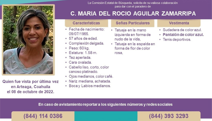 Senderista desaparece en la sierra de Arteaga, Coahuila