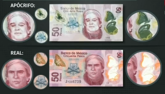 Banco de México detectó más de 52 mil billetes falsos con el rostro de Juan Gabriel