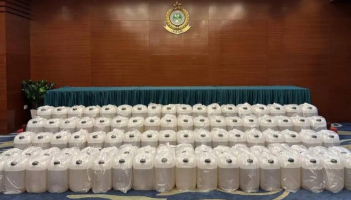 En Hong Kong incautan 2 toneladas de metanfetamina líquida proveniente de México