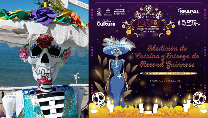 Guinness World Records realizará medición oficial de ¨La Catrina Vallartanse¨