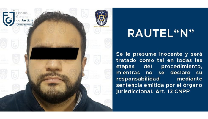 Vinculan a proceso penal a Rautel 'N'