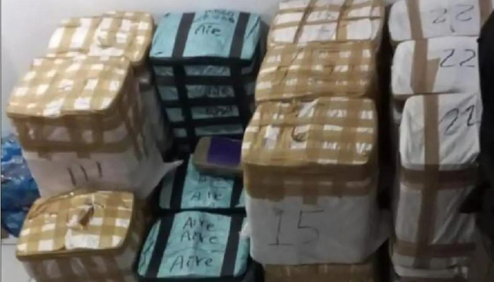 Autoridades aseguran mil kilogramos de metanfetamina en Baja California