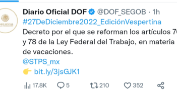 Se oficializan "vacaciones dignas"