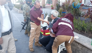 Masculinos protagonizan pelea en el centro de Puerto Vallarta