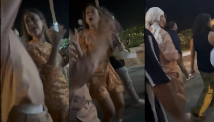 VIDEO: Bad Bunny enfurece con fan y arroja su teléfono al piso