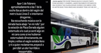 Joven denuncia haber sido drogada en transporte público de Puebla