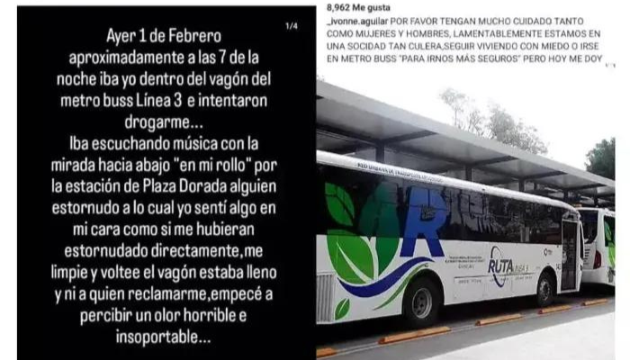 Joven denuncia haber sido drogada en transporte público de Puebla