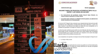 Despiertan nayaritas con nuevas tarifas en autopistas de cuota