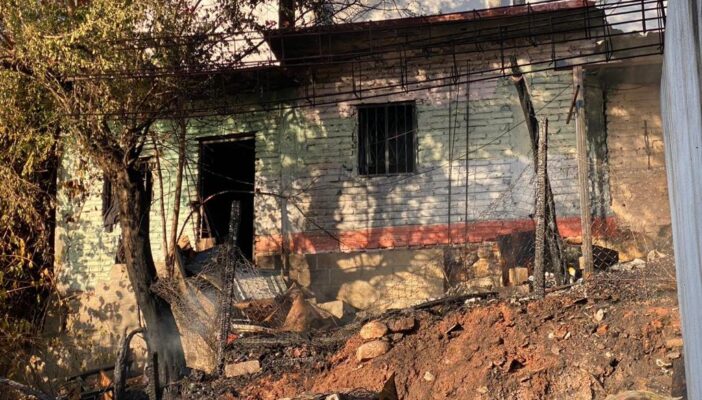 se llevó a cabo un incendio en el centro de puerto vallara
