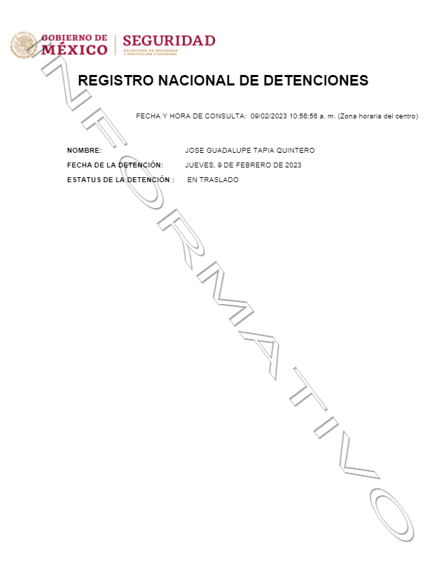 Capturan a "El Lupe" Tapia, operador de "El Mayo" Zambada