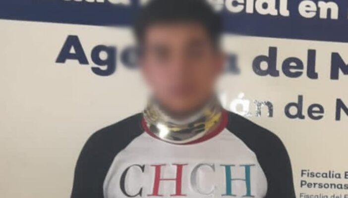 foto del joven desaparecido