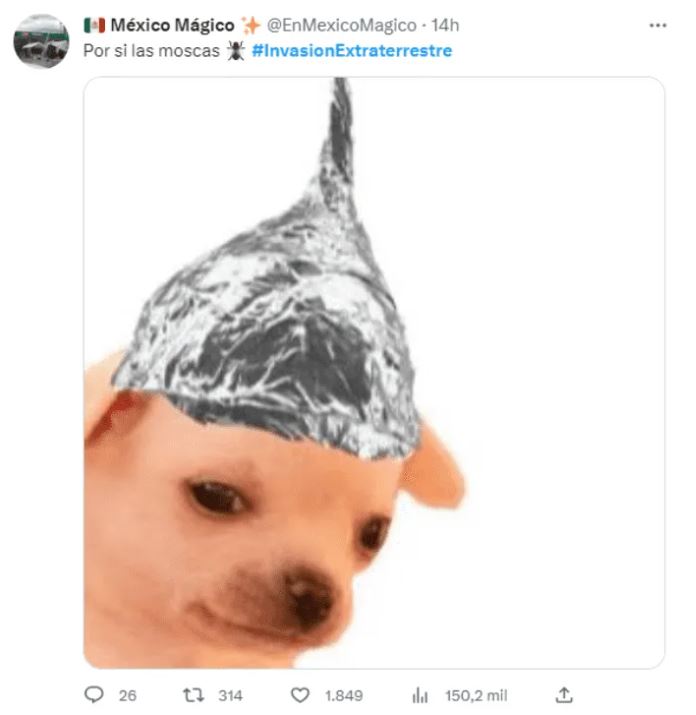 Pues no llegaron los aliens como lo advertía el TikToker, pero sí los MEMES