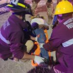 Fuerte accidente vial en Lomas del Coapinole