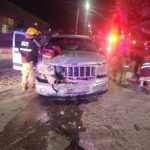 Fuerte accidente vial en Lomas del Coapinole