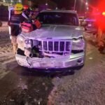 Fuerte accidente vial en Lomas del Coapinole