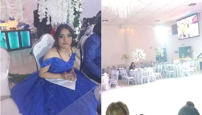 quinceañera a la que dejan plantada