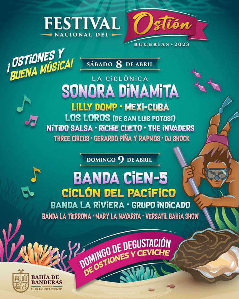 festival del ostión Bucerías 2023