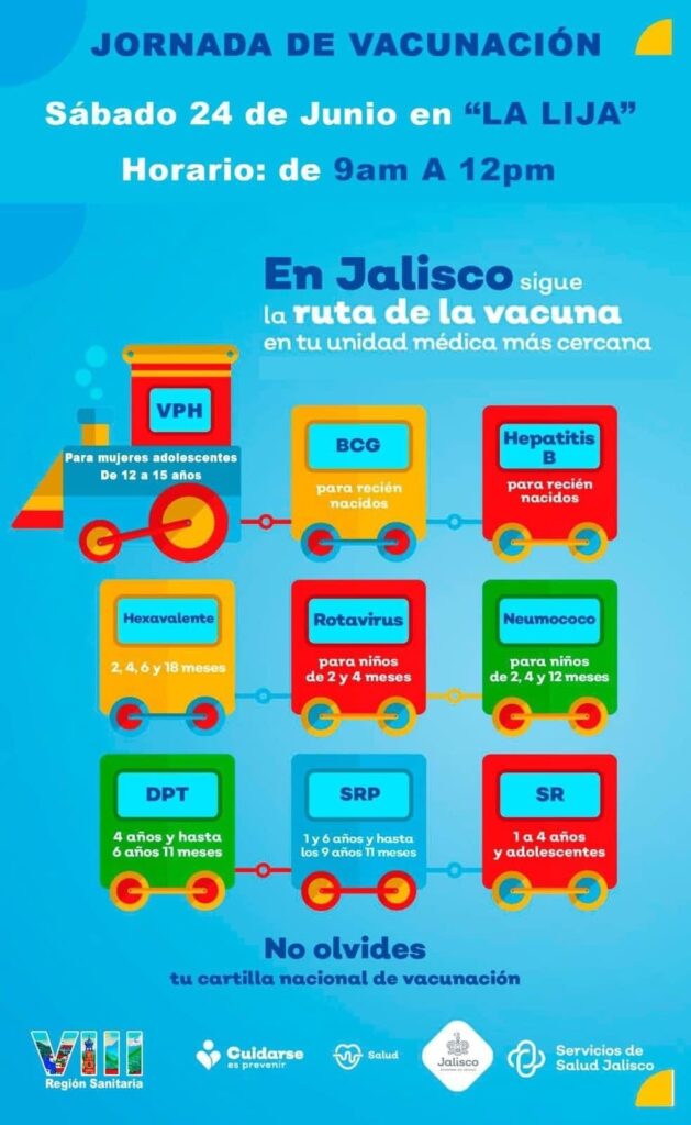 Jornada de vacunación en La Lija