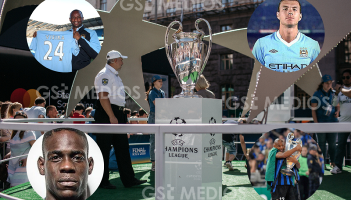 futbolistas que han jugado en el Inter y en el Manchester City