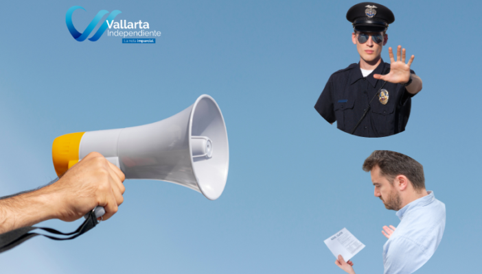 policias viales acosando transporte publico