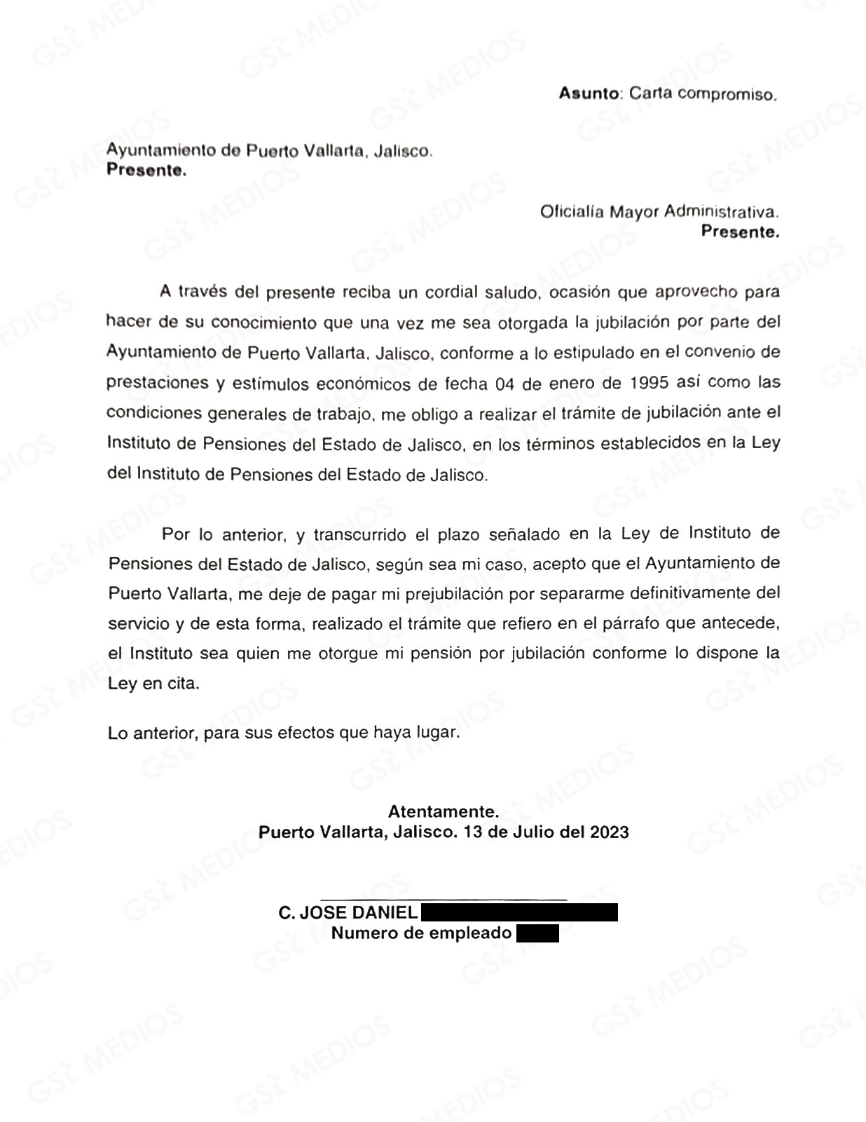 “El ayuntamiento nos quiere hacer firmar un trámite informal, inhumano e injustificado” 1 ayuntamiento de Puerto Vallarta