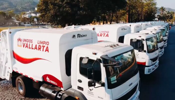 camiones de basura en puerto vallarta