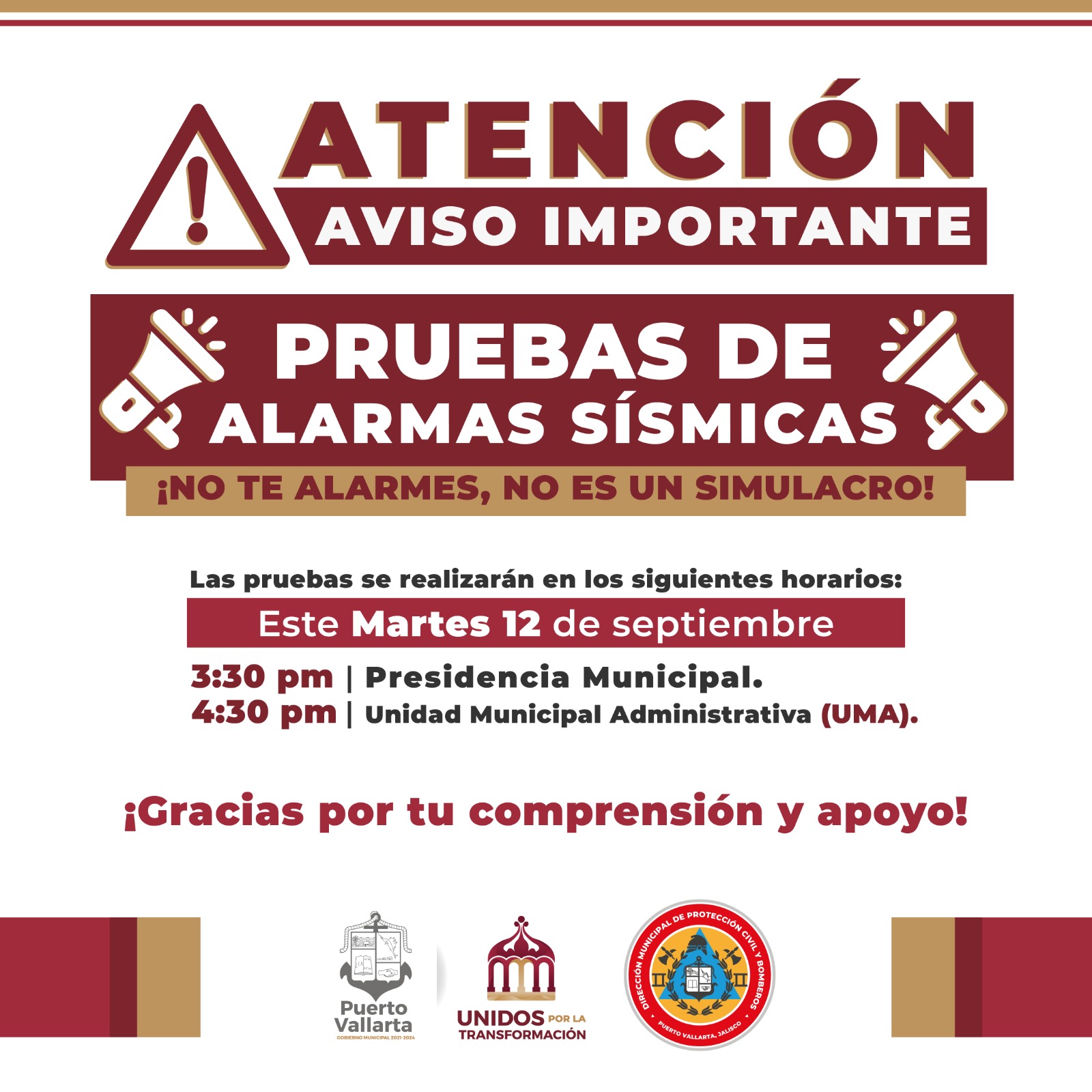 alarma sismica en puerto vallarta