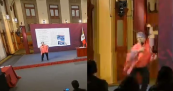 video de la maestra que baila en la conferencia de la sep