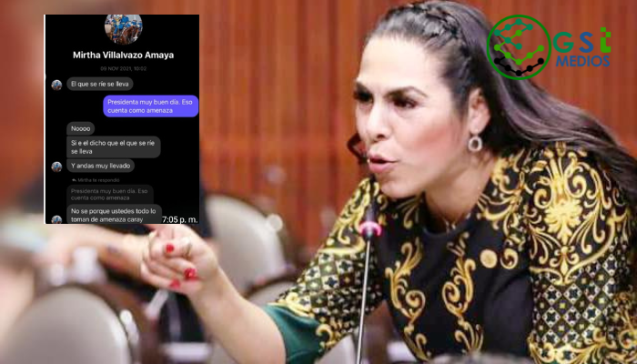 amenazas de mirtha villalvazo