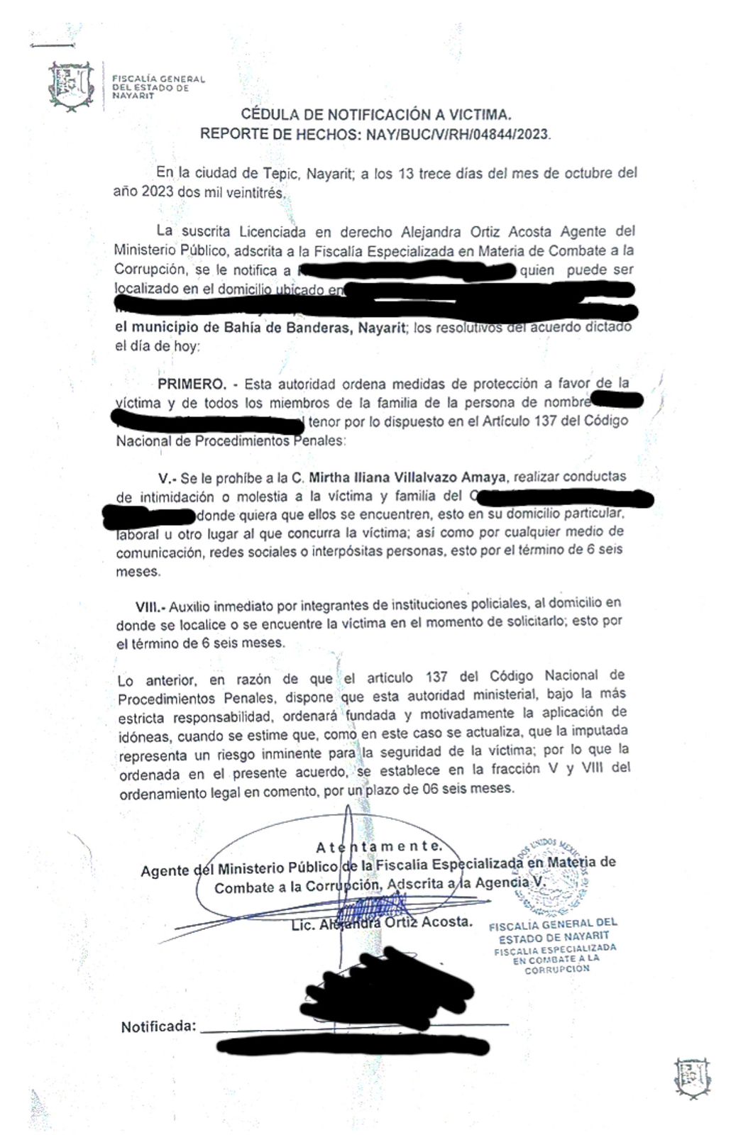Denuncia medio bahiabanderense presuntas amenazas por parte de alcaldesa 2 Denuncia medio bahiabanderense presuntas amenazas por parte de alcaldesa