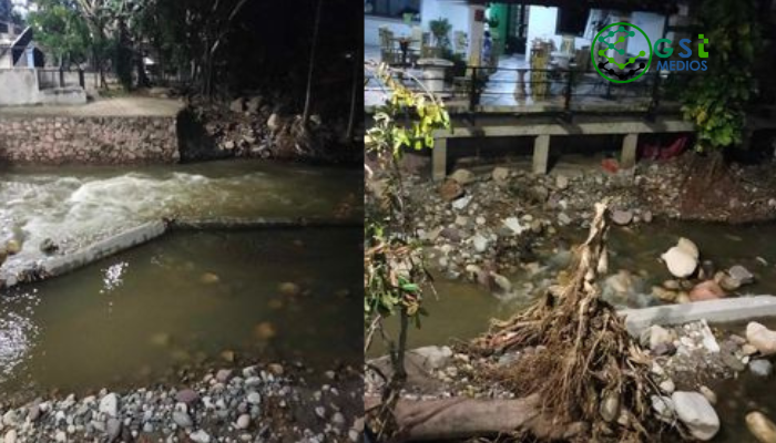 problemas en puerto vallarta inundacion en el rio cuale