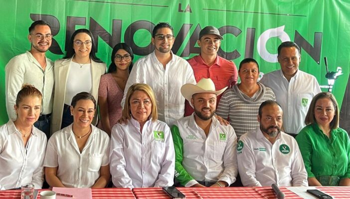 Nombran a Carlos Miyagi Munguía como nuevo dirigente municipal del PVEM