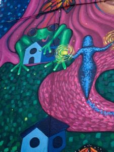 ‘El camino a casa’, un mural dedicado a todas las que no regresaron