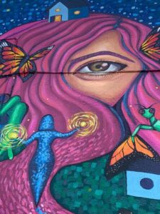 ‘El camino a casa’, un mural dedicado a todas las que no regresaron