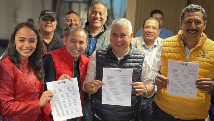 PAN, PRI y PRD registran coalición “Fuerza y Corazón por Nayarit"