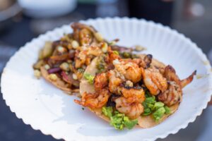 Festival del ceviche y aguachile en parque Hidalgo