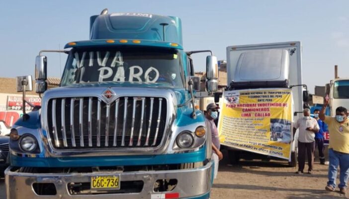 Carreteras afectadas por el Paro Nacional de Transportistas