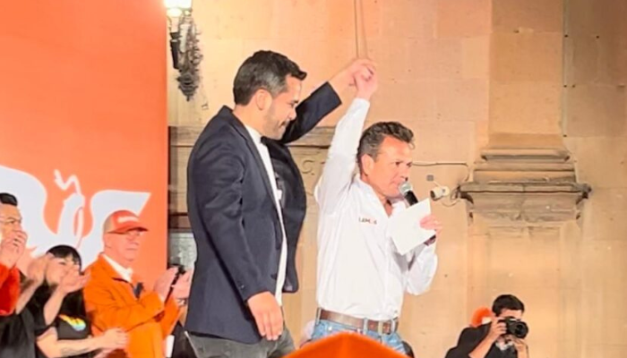 Jorge Máynez y Pablo Lemus arrancan juntos campañas