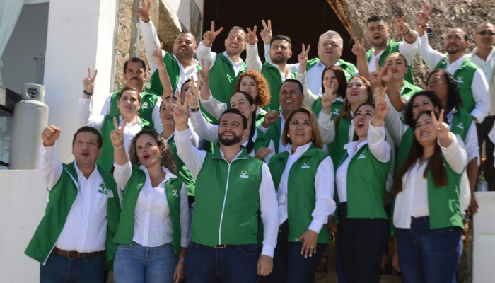 PVEM presenta a los integrantes de la planilla en Puerto Vallarta