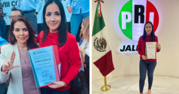 Teresita Marmolejo recibe constancia como candidata de Fuerza y Corazón por México en Puerto Vallarta