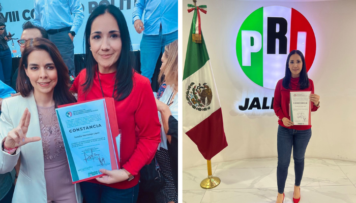 Teresita Marmolejo recibe constancia como candidata de Fuerza y Corazón por México en Puerto Vallarta
