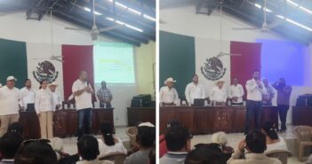 Ejidatarios con candidatos