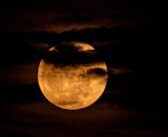 Así se vio la Luna Rosa en Puerto Vallarta