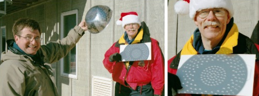 Filtros y proyecciones para observar un eclipse solar de manera segura 5 Imagenes proyectadas del eclipse solar