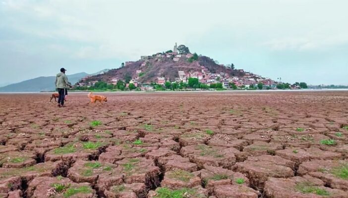 Lago de Pátzcuaro pierde superficie por robo de agua, sequía y siembra irregular